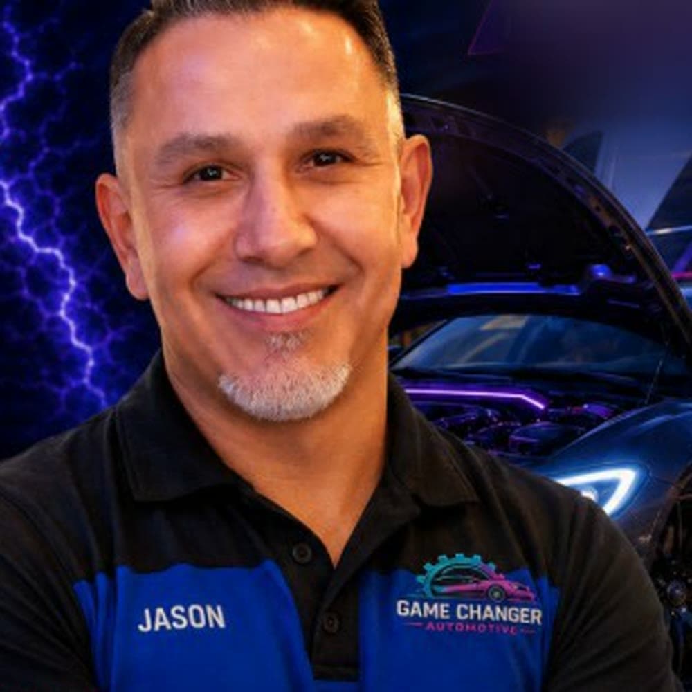 Jason Garcia, Partner & technician at Game Changer Automotive